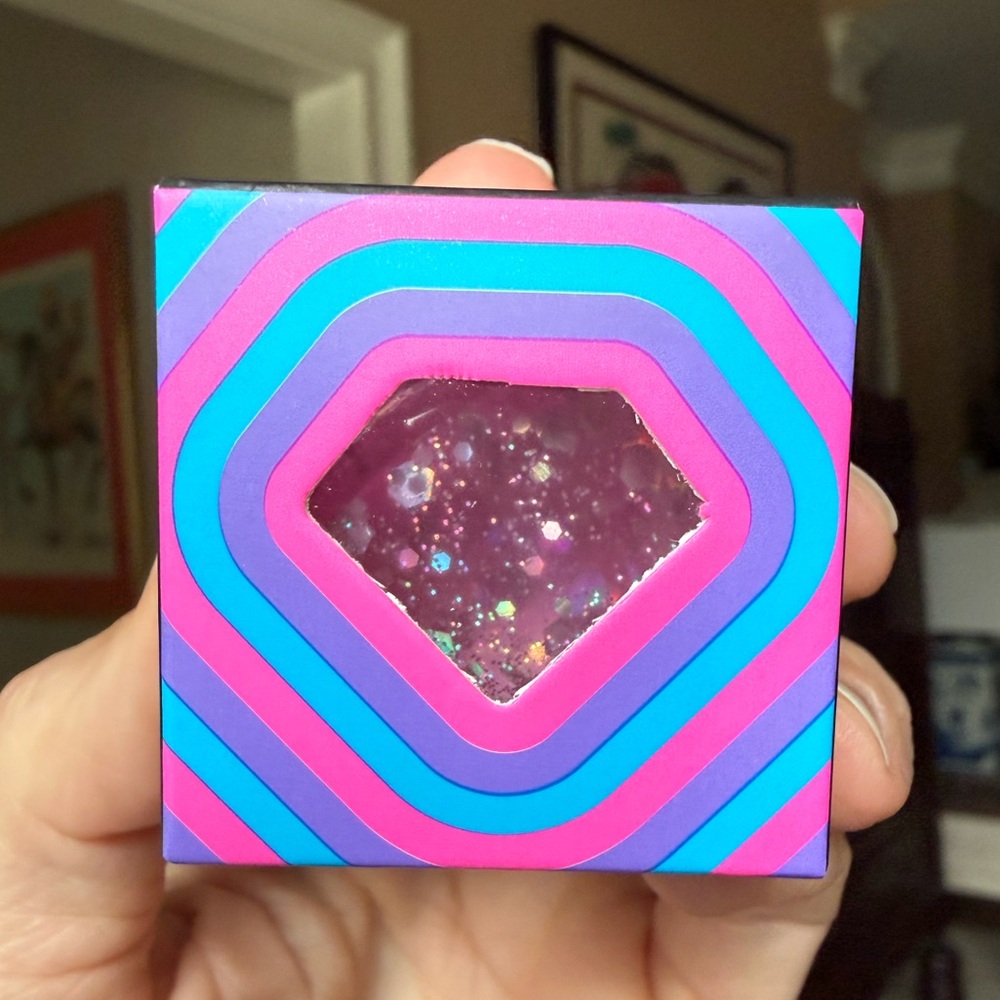 Nee Doh Groovy Jewel Super Sparkly Squish in TikTok favorite PINK
